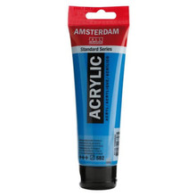 Amsterdam Acrylic Paint - 582 Manganese Blue Phthalo