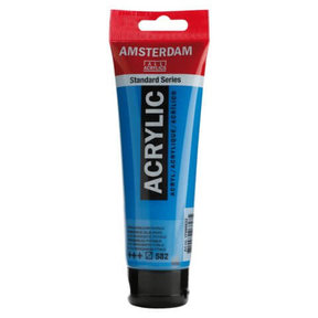 Amsterdam Acrylic Paint - 582 Manganese Blue Phthalo