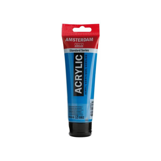 Amsterdam Acrylic Paint - 582 Manganese Blue Phthalo Amsterdam Acrylic Paint - 582 Manganese Blue Phthalo