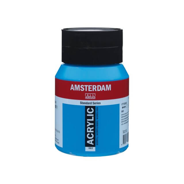 Amsterdam Acrylverf - 582 Mangaanblauw Phtalo Amsterdam Acrylverf - 582 Mangaanblauw Phtalo