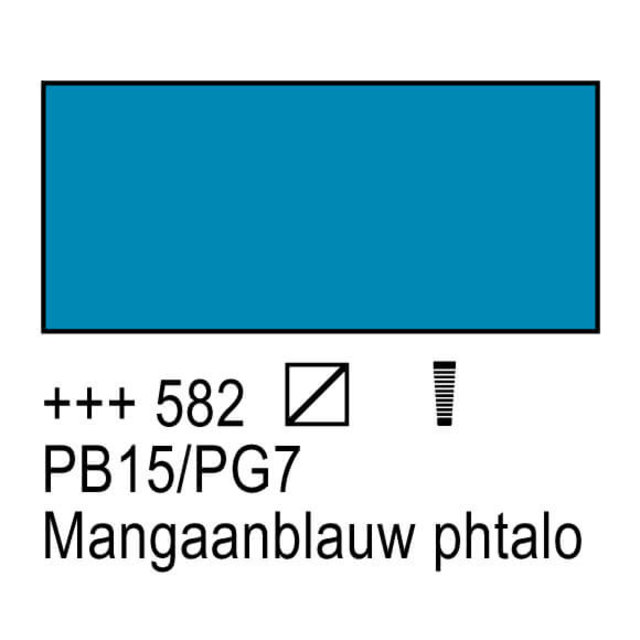 Amsterdam Acrylverf - 582 Mangaanblauw Phtalo Amsterdam Acrylverf - 582 Mangaanblauw Phtalo