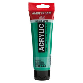 Amsterdam Acrylic Paint - 615 Emerald Green
