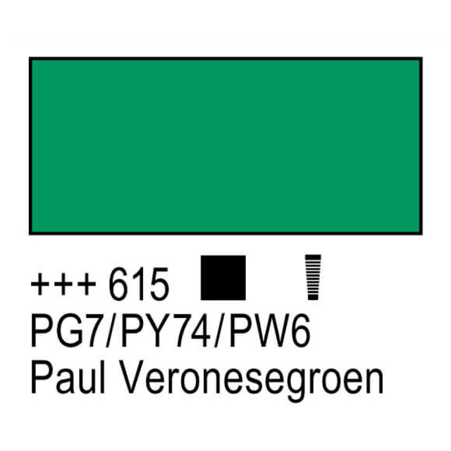 Amsterdam Acrylic Paint - 615 Emerald Green