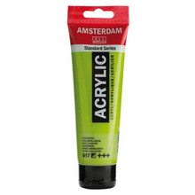 Amsterdam Acrylic Paint - 617 Yellowish Green
