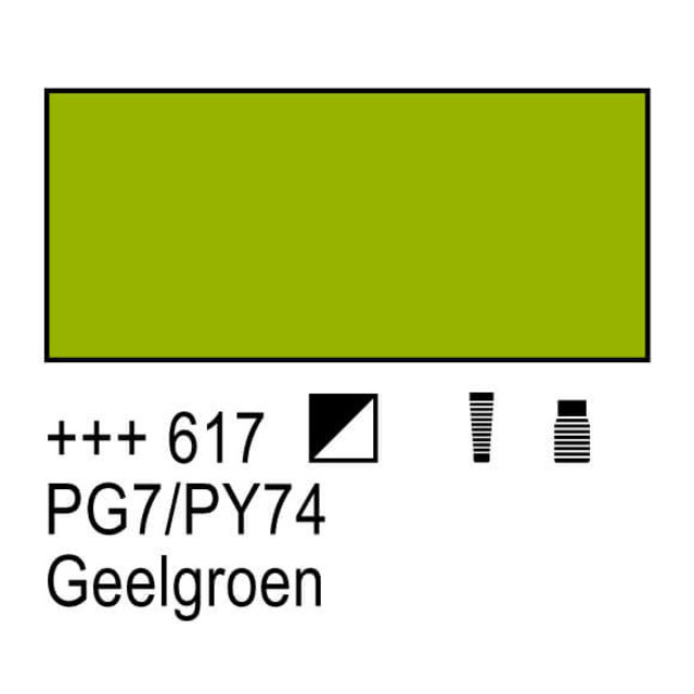 Amsterdam Acrylverf - 617 Geelgroen Amsterdam Acrylverf - 617 Geelgroen