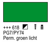 Amsterdam Acrylverf - 618 Permanent Groen Licht