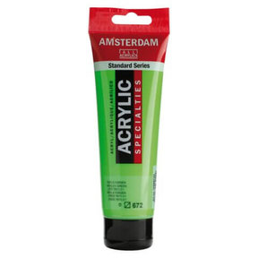 Amsterdam Acrylic Paint - 672 Reflex Green Specialties