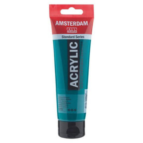 Amsterdam Acrylic Paint - 675 Phthalo Green