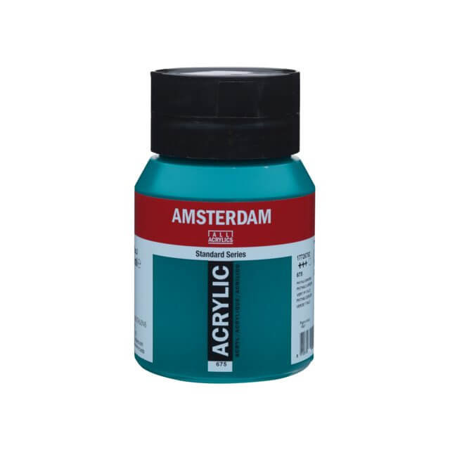 Amsterdam Acrylic Paint - 675 Phthalo Green Amsterdam Acrylic Paint - 675 Phthalo Green