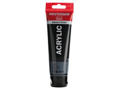 Amsterdam Acrylic Paint - 702 Lamp Black