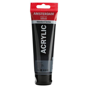 Amsterdam Acrylic Paint - 702 Lamp Black