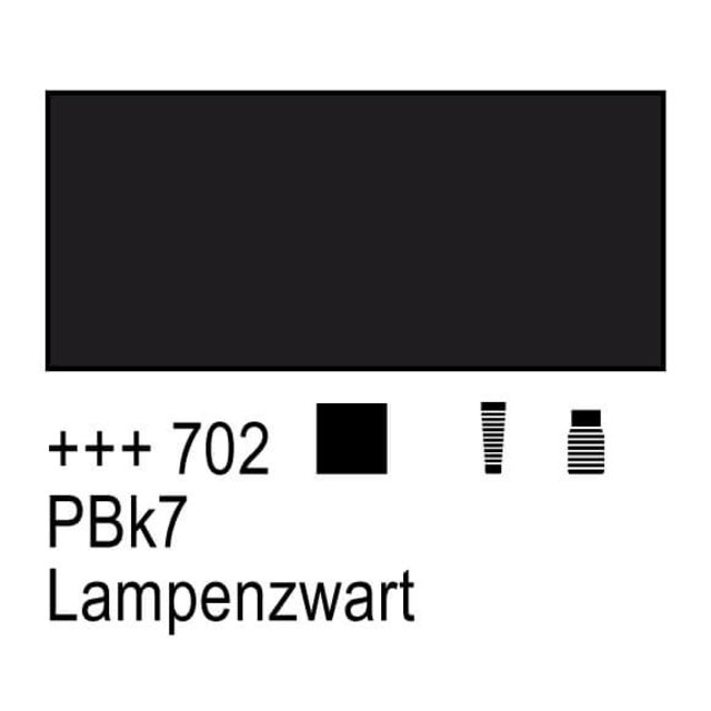 Amsterdam Acrylic Paint - 702 Lamp Black