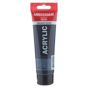 Amsterdam Acrylic Paint - 708 Paynes Grey