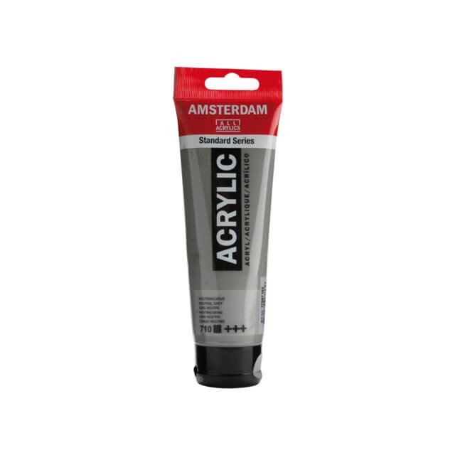 Amsterdam Acrylic Paint - 710 Neutral Grey