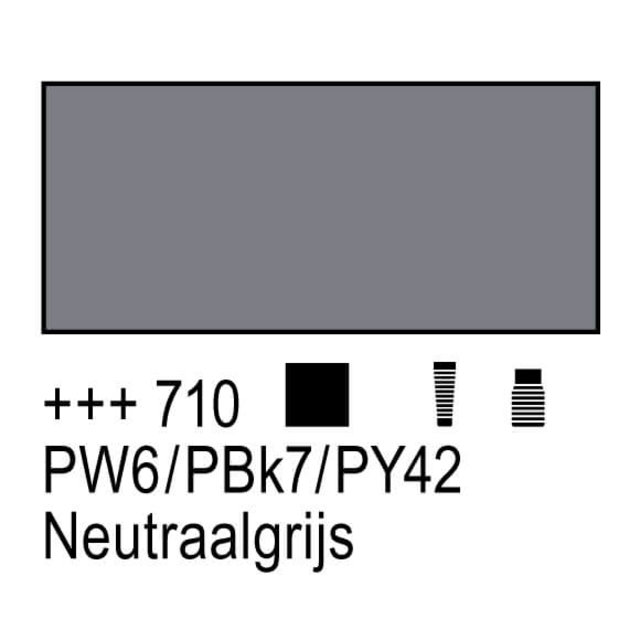 Amsterdam Acrylic Paint - 710 Neutral Grey