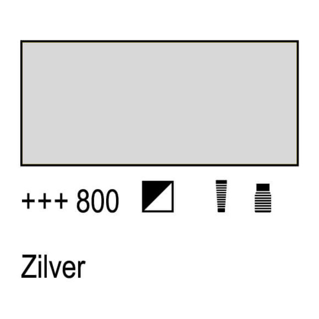Amsterdam Acrylverf - 800 Zilver Specialties