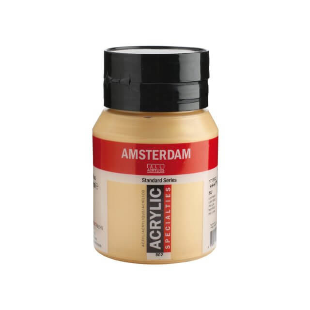 Amsterdam Acrylic Paint - 802 Light Gold Specialties