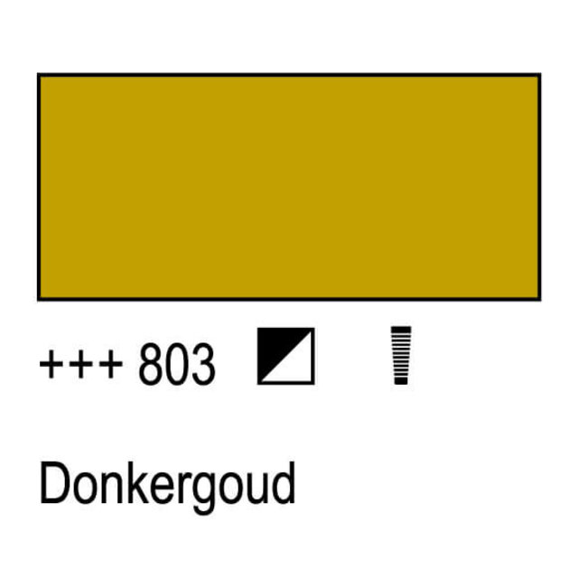Amsterdam Acrylverf - 803 Donkergoud Specialties