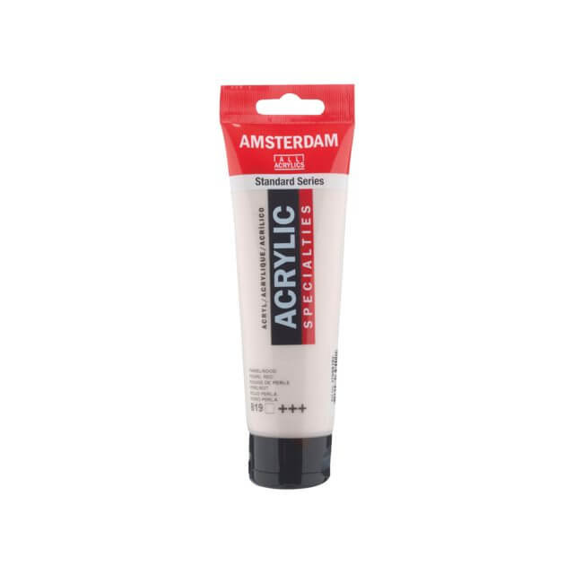 Amsterdam Acrylverf - 819 Parelrood (120ml) Specialties