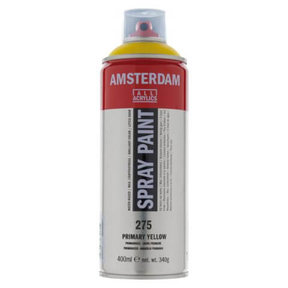 Amsterdam Acrylic Spray Paint - 275 Primary Yellow (400ml)