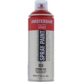 Amsterdam Acrylverf Spuitbus - 315 Pyrrolerood (400ml)
