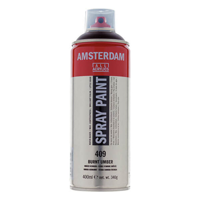 Amsterdam Acrylverf Spuitbus - 409 Omber Gebrand (400ml)