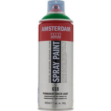 Amsterdam Acrylverf Spuitbus - 618 Permanentgroen (400ml)
