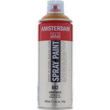 Amsterdam Acrylic Spray Paint - 802 Light Gold (400ml)