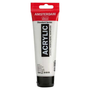 Amsterdam Acrylic Paint - 104 Zinc White
