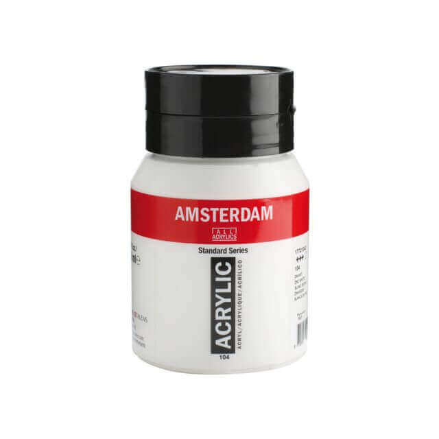 Amsterdam Acrylverf - 104 Zinkwit