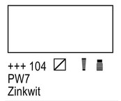 Amsterdam Acrylverf - 104 Zinkwit