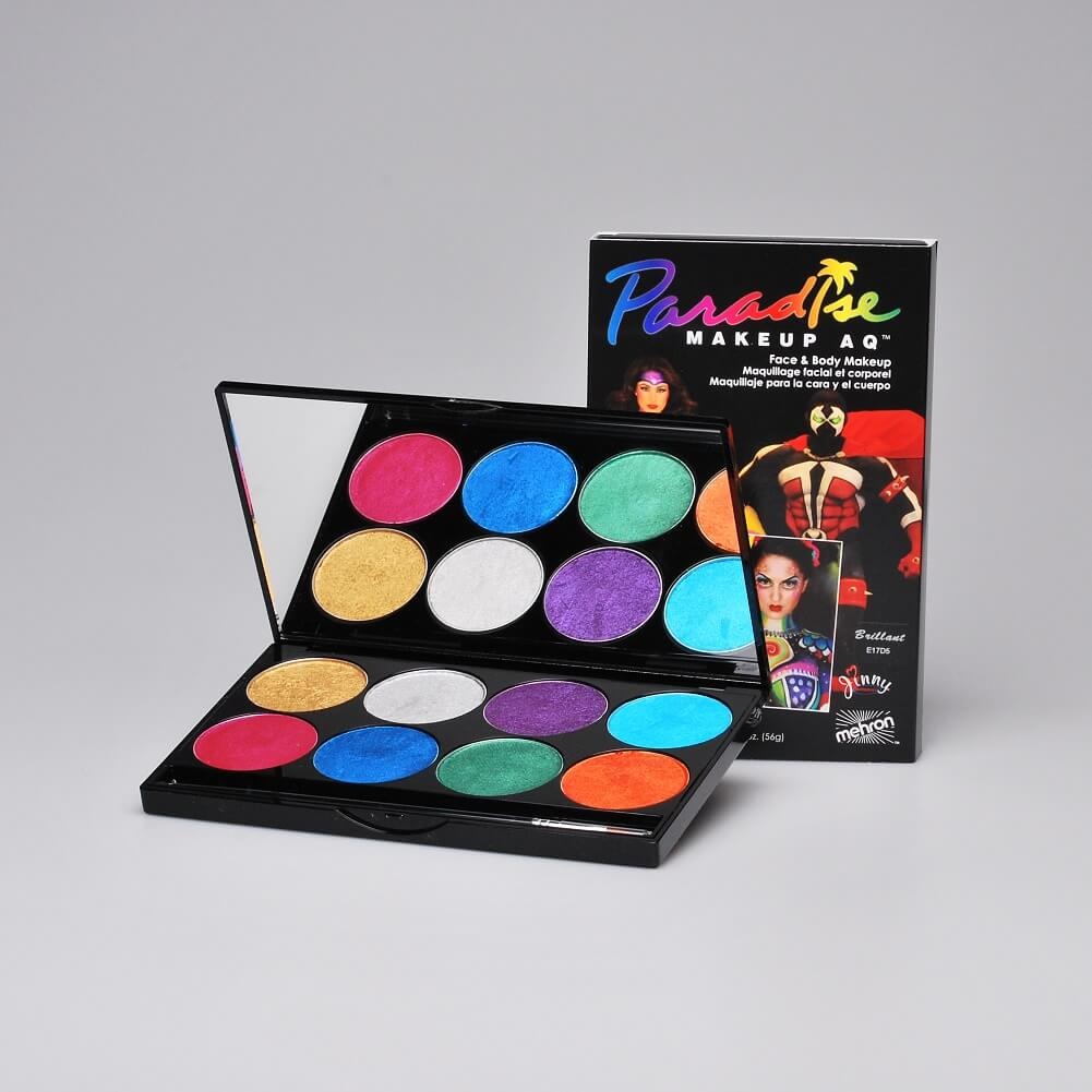 Mehron Paradise AQ Face Painting Kit premium professional makeup