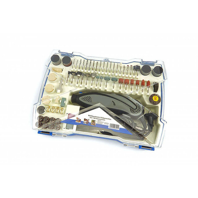 Multitool met verlengde flexibele as (190-delig) Multitool met verlengde flexibele as (190-delig)