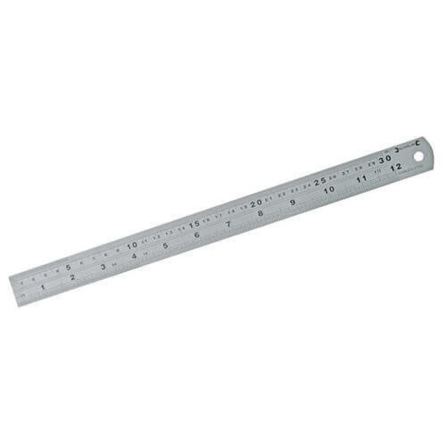 Stainless Steel Ruler (30 cm)