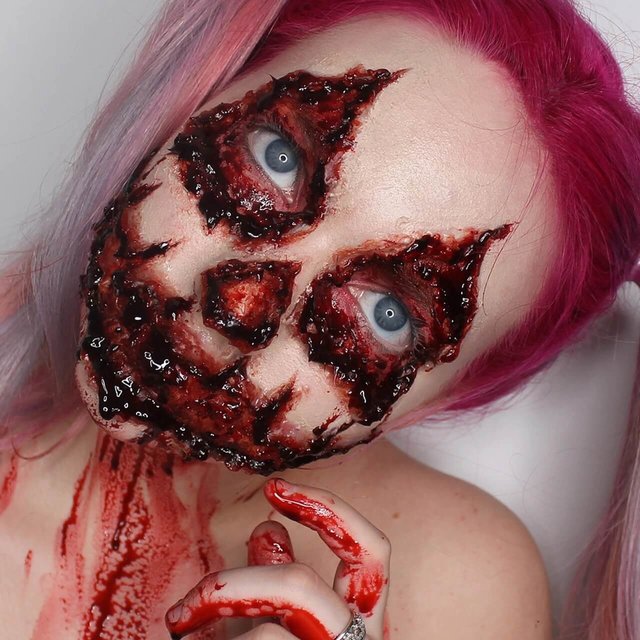 Special Effects Makeup - Coagulated Blood Gel