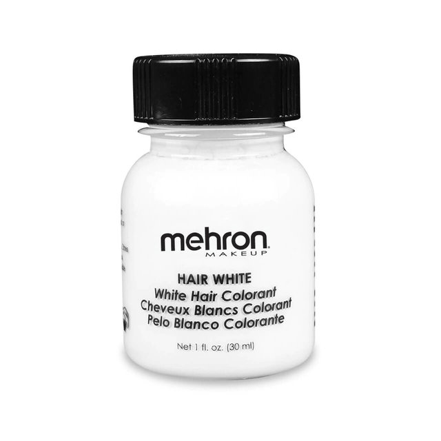 Special Effect Make-up - Hair White met Kwast Special Effect Make-up - Hair White met Kwast
