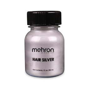Special Effects Makeup - Hair Silver with Brush
