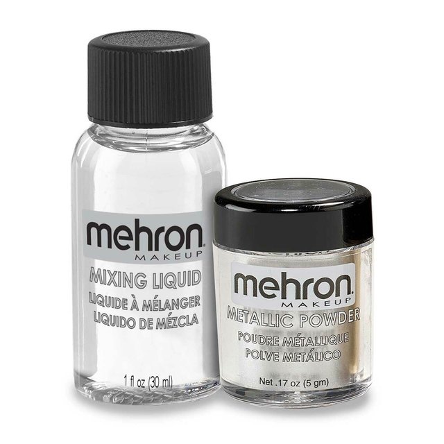 Metallic Powder - Silver with Mixing Liquid