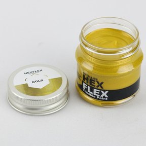 Hexflex Metallic Paint - Gold