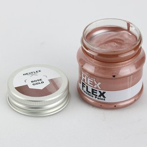 Hexflex Metallic Paint - Rose Gold