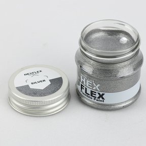 Hexflex Metallic Paint - Silver