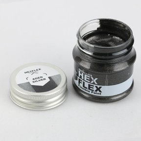 Hexflex Metallic Paint - Aged Silver