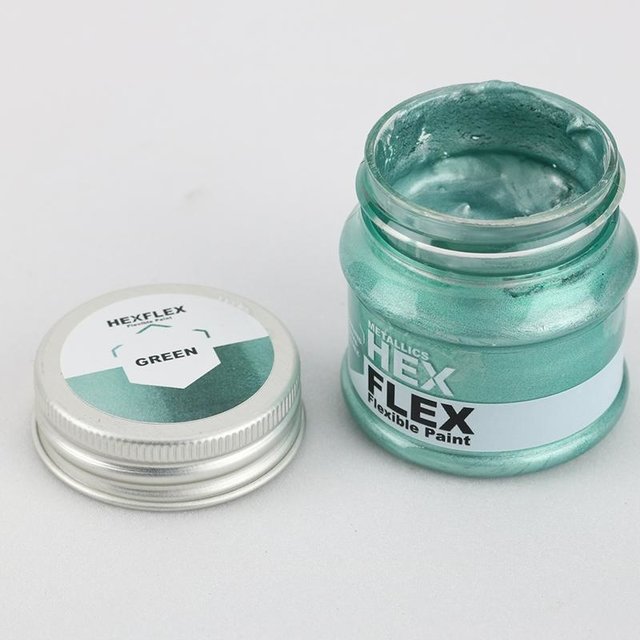 Hexflex Metallic Paint - Green Hexflex Metallic Paint - Green