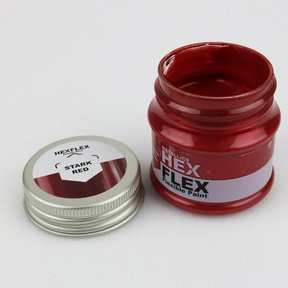 Hexflex Metallic Verf - Stark Red