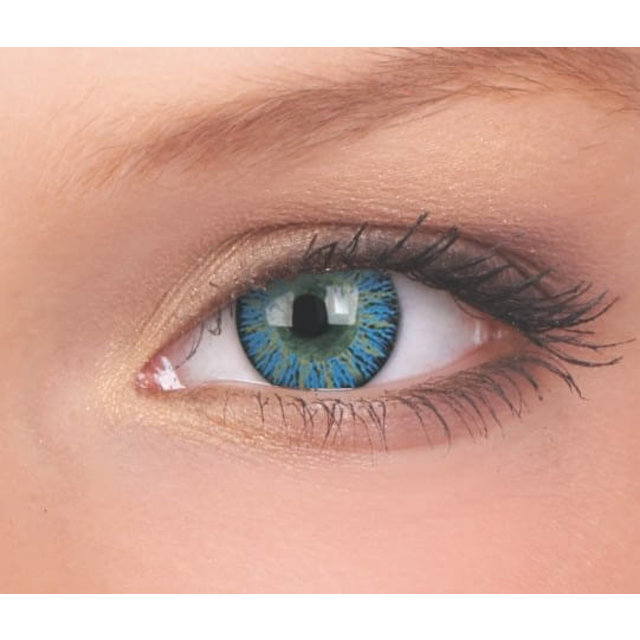 Glamour Aqua 14mm Colored Contact Lenses (3 months)