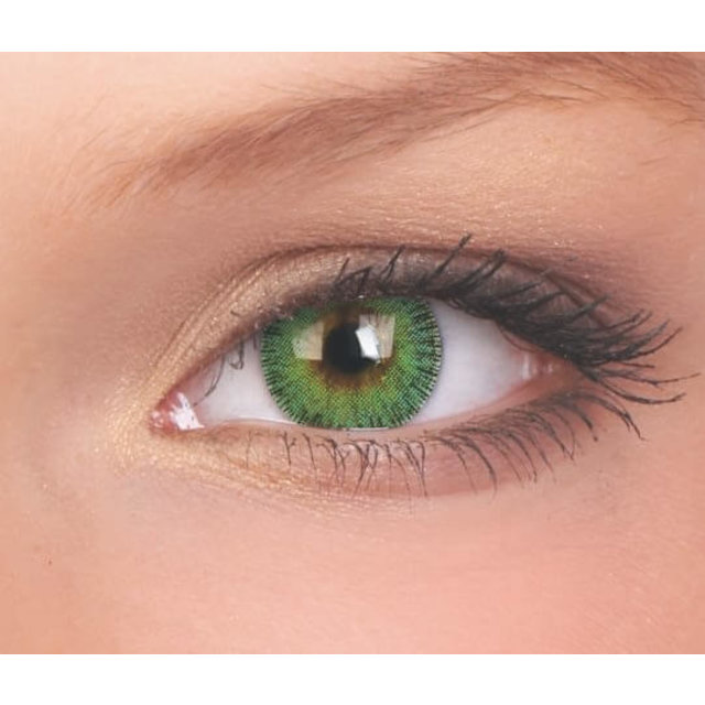 Fusion Yellow Green 14mm Fashion kleurlenzen (3 maanden)