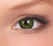 BigEyes Party Green 15mm Fashion kleurlenzen (3 maanden)