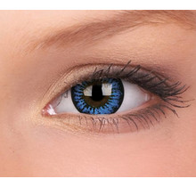 BigEyes Cool Blue 15mm Colored Contact Lenses (3 months)