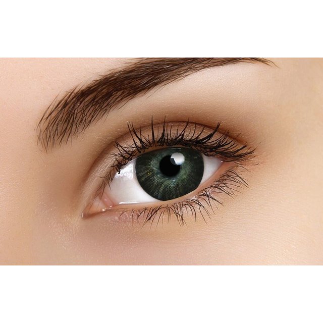 Basic Grey 14mm Fashion Colored Contact Lenses (3 months)