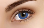 Basic Blue 14mm Fashion kleurlenzen (3 maanden)